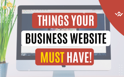 What should a good business website have?